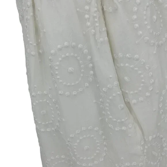 Lilly Pulitzer White Lace Sleeveless Sundress Size 8 Sheath Beach Wedding Silk - Picture 14 of 16